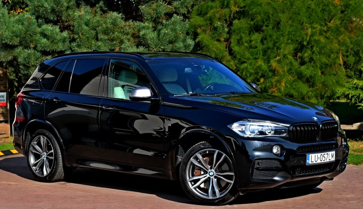 BMW X5 M cena 155000 przebieg: 159000, rok produkcji 2015 z Ryki małe 154